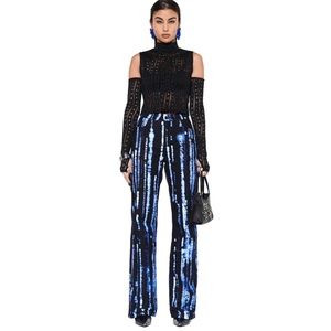 Jaded London x The Matrix - Blue Encryption Pants